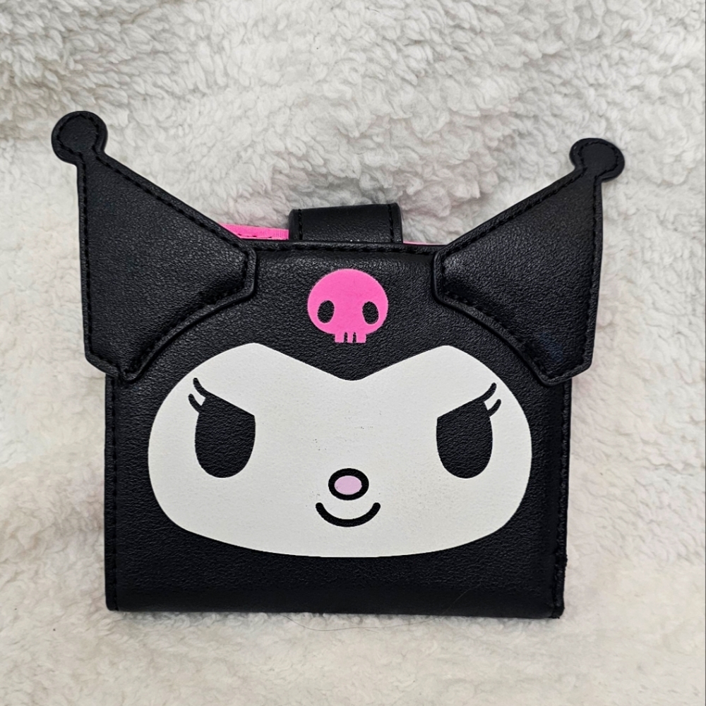 Loungefly EUC Sanrio Kuromi Mini Flap Wallet